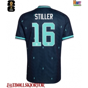 Tyskland Angelo Stiller #16 Bortatröja VM 2026 Kortärmad